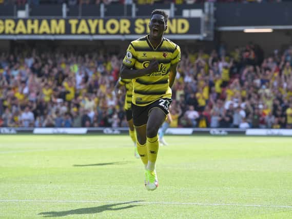 Ismaila Sarr is a key man in the Watford attack