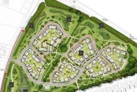The plans for the site at Hambrook