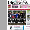 Today's front page of the Bexhill and Battle Observer SUS-210819-122639001