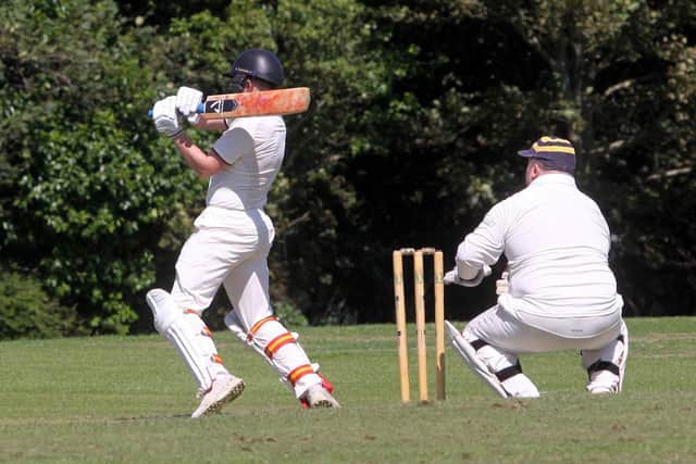 Ben Whelpton batting for Newick v Bells Yew Green/ Picture: Ron Hill