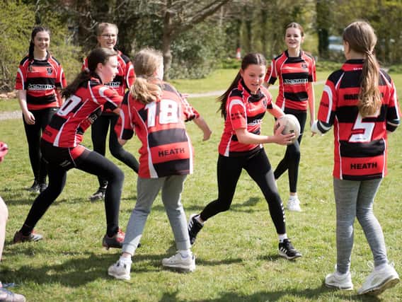 Girls' rugby is taking off at Whitemans Green