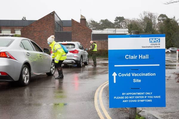 Alliance for Better Care is hosting walk-in clinics at Clair Hall in Haywards Heath. Picture: Mike Anton.