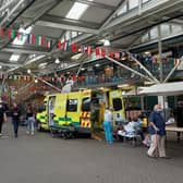 The vaccine ambulance at Brighton's Open Market this week