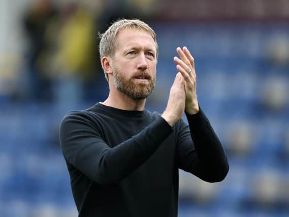 Graham Potter is looking forward to the fans' return at the Amex