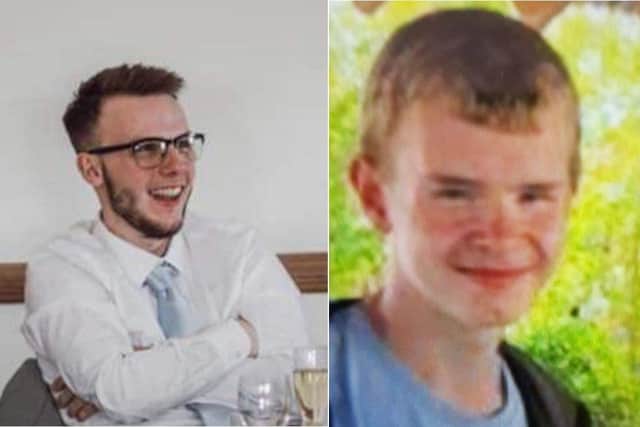 Lewis Ashdown, left, has pleaded guilty to murdering his friend Marc Williams, right