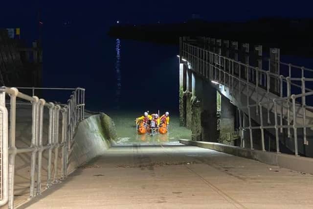 Both Shoreham RNLI lifeboats were launched to search for the missing men