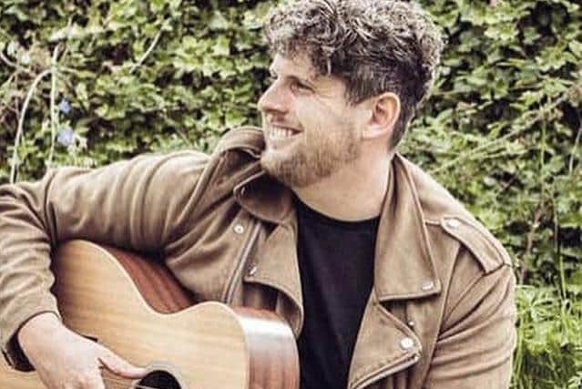 Singer Joel Peter, who will be among those performing in Pier Road, Littlehampton, throughout the bank holiday weekened. Photo from Littlehampton Town Council