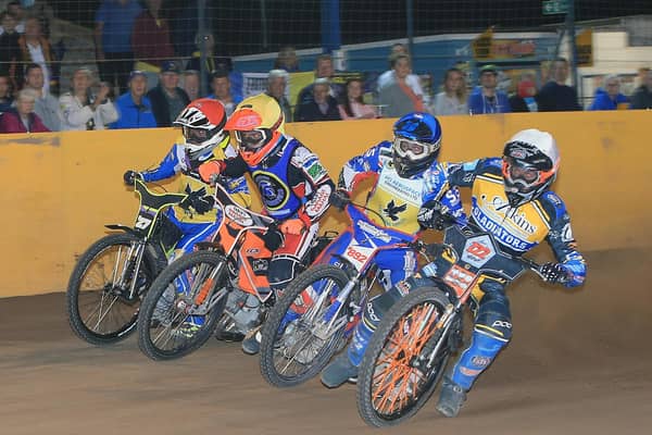 Eastbourne Eagles in action against Plymouth last month / Picture: Mike Hinves