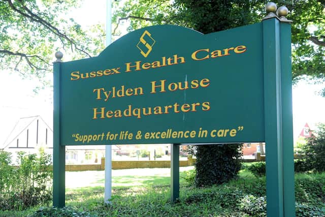 Sussex Health Care, the site of Orchard Lodge, near Warnham. Pic Steve Robards SR1713870