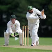 Usman Bashir top-scored with 40 for Crawley Eagles CC against Portslade CC. Picture by Steve Robards