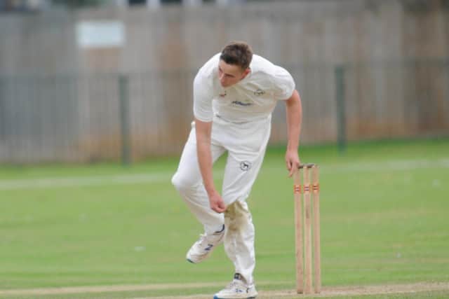 Archie Cairns in action in Findon's win over Worthing / Picture: Stephen Goodger