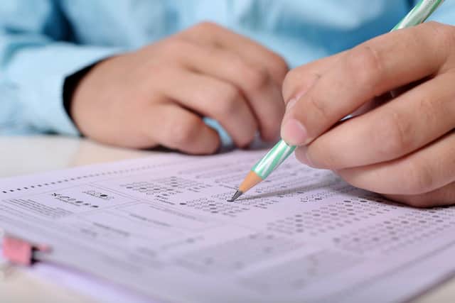 A student sitting an exam (Pixabay) SUS-191107-091851001