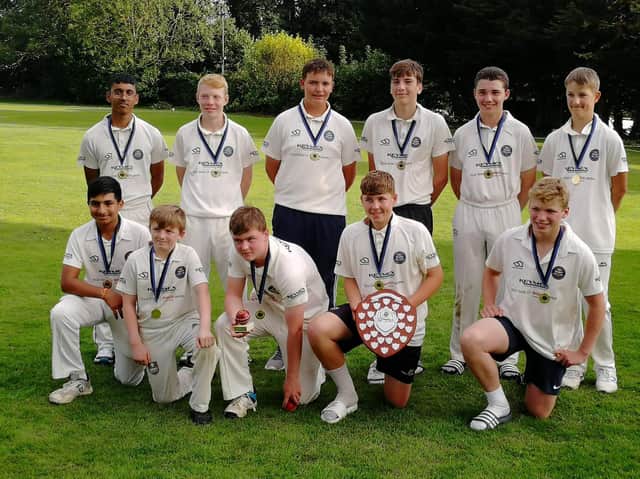 Horley CC under-16s were triumphant at the Sussex Festival Shield