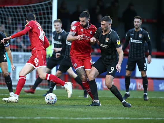 Action from the last time Crawley Town hosted Northampton Town back in 2019. Picture by Pete Norton/Getty Images