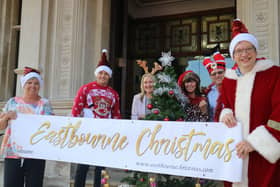 Eastbourne BID celebrate news of an ice rink at Christmas SUS-210826-131005001