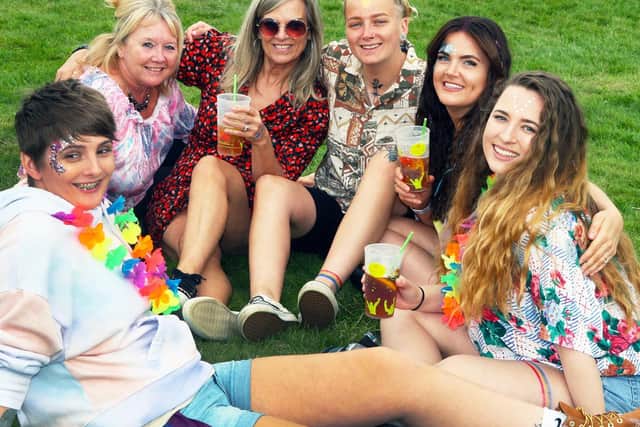 Goffs Park hosted Crawley's first ever Pride event
