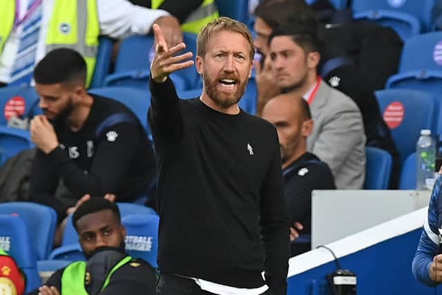 Graham Potter's team missed Solly March against Everton