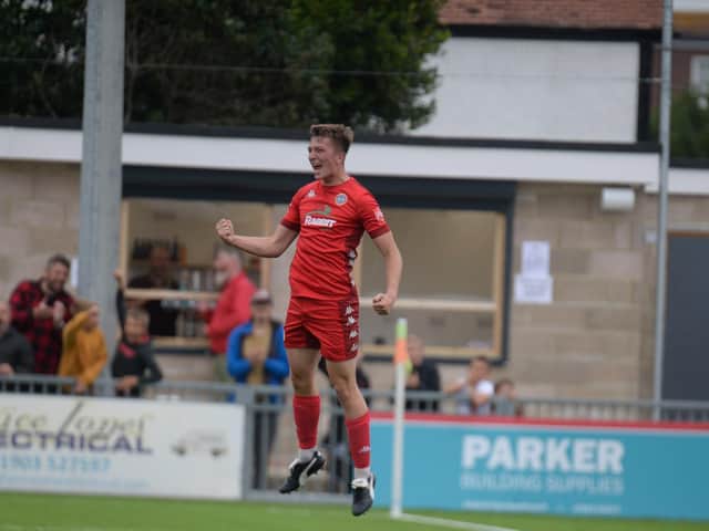 Tom Chalaye was on target for the second week running to help Worthing to a 2-1 win at Cray / Picture: Marcus Hoare