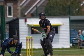 Theo Rivers starred for Roffey CC in their win at Haywards Heath CC. Picture by Phil Norris