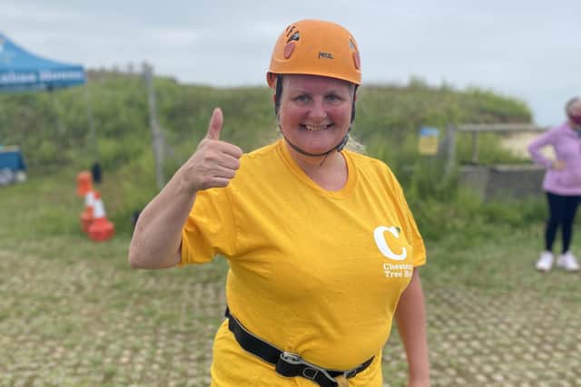 Nicky Clark is working on 50 challenges for her 50th birthday to raise money for Chestnut Tree House children’s hospice