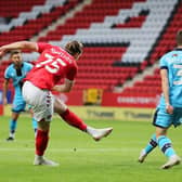 Josh Davison gives Charlton the lead against Crawley Town