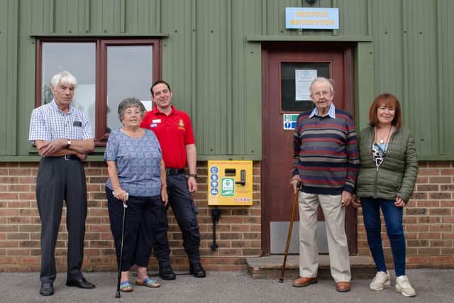 Southwater now has a new defibrillator