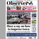 Today's front page of the Bexhill and Battle Observer SUS-210209-114935001