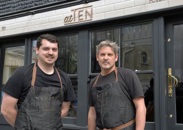 atTEN Restaurant  Chefs Tom Tinson and Dean Heselden (Photo by Jon Rigby) SUS-210209-144403001
