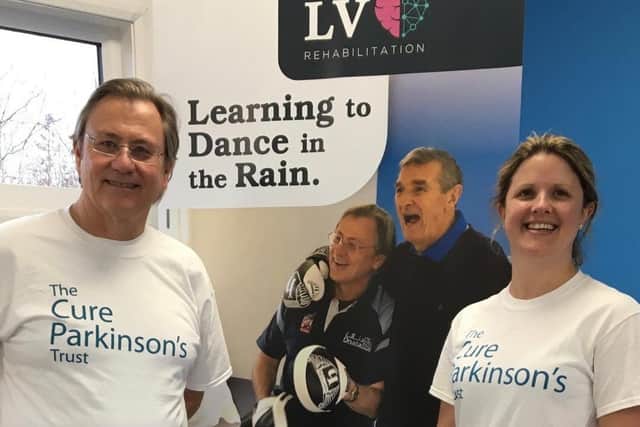 Peter, from Littlehampton, who was diagnosed with Parkinson's in 2017, and Vicky, from Southampton, who is a co-director of LV Rehabilitation specialists in Neurological Rehabilitation, are leading the 5km swim from Portsmouth to the Isle of Wight on Sunday