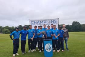 Slinfold CC Rams retained their Sussex Slam title after beating Dome Mission CC in the final on bank holiday Monday