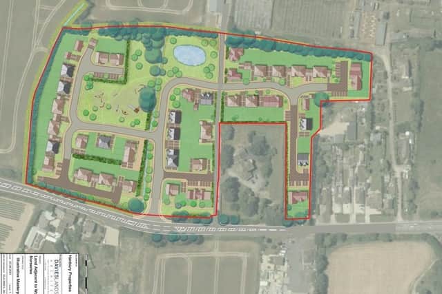 A screening opnion application has been made for 95 homes at Wodgate