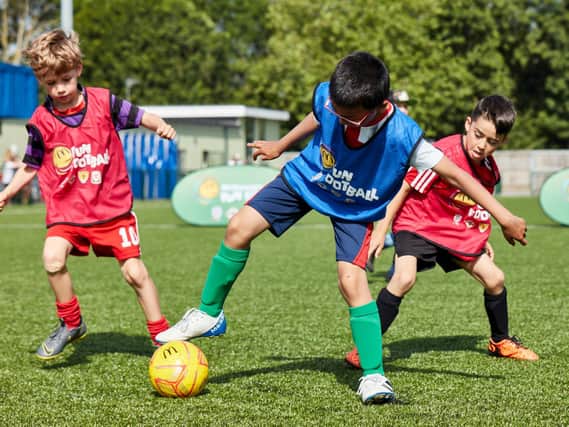 Local McDonald’s franchisee John O'Dwyer is once again providing 240 hours of free, safe, Fun Football sessions for local children from Crawley in September