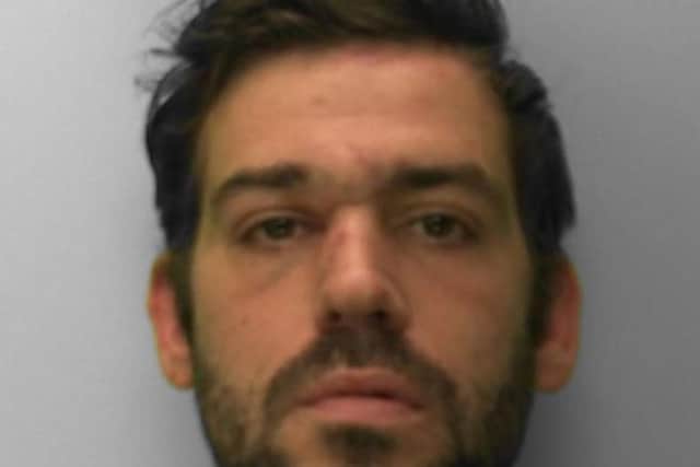 Sammy Stockford, 34, denied wounding/inflicting grievous bodily harm without intent but was found guilty after a trial in May. Photo: Sussex Police