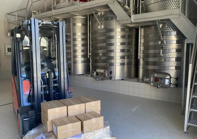 Domaine Michel Thomas Sancerre. 2020 Stock ready for export and tanks ready for 2021 harvest. SUS-210609-142758001