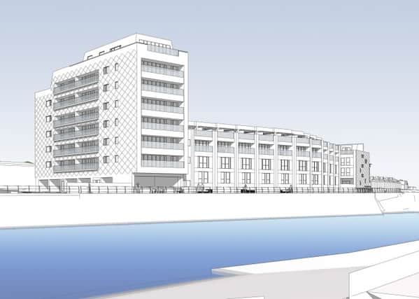 Impression of the proposed Shoreham development