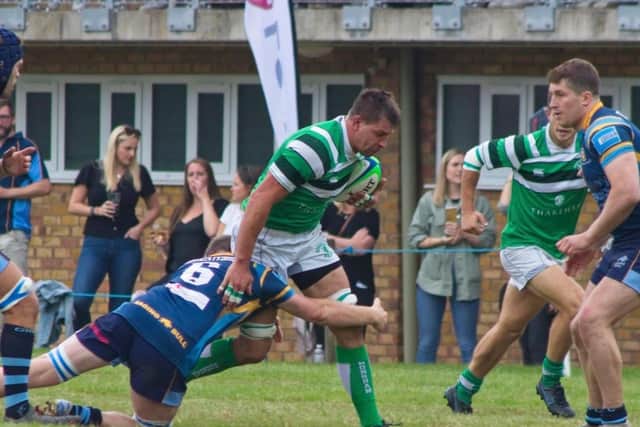 Saturday saw the first ever league meeting between Horsham and Guildford