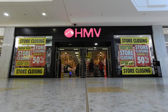 The former HMV store in The Beacon, Eastbourne (Photo by Jon Rigby) SUS-170902-100502008