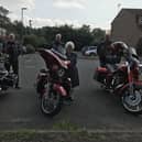 Evelyn Skinner from Storrington had a surprise when three motorcyclists turned up on Harley-Davidsons on her 91st birthday SUS-210915-092045001