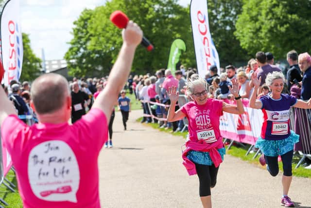 As the countdown begins to the bumper day of events at Tilgate Park, on Saturday September 18, organisers are calling on people to sign up as helpers at raceforlife.org