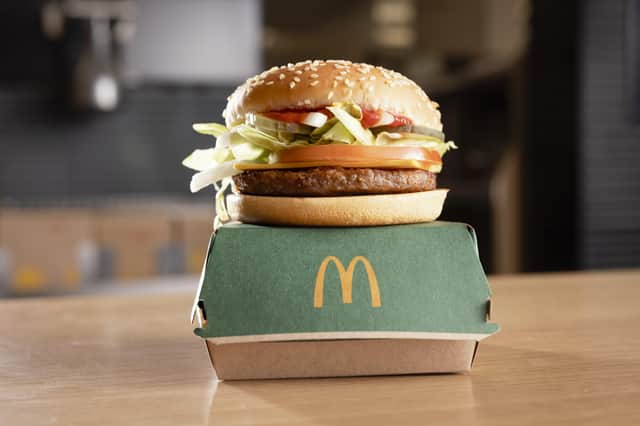 The McPlant burger by McDonald's SUS-210909-112531001