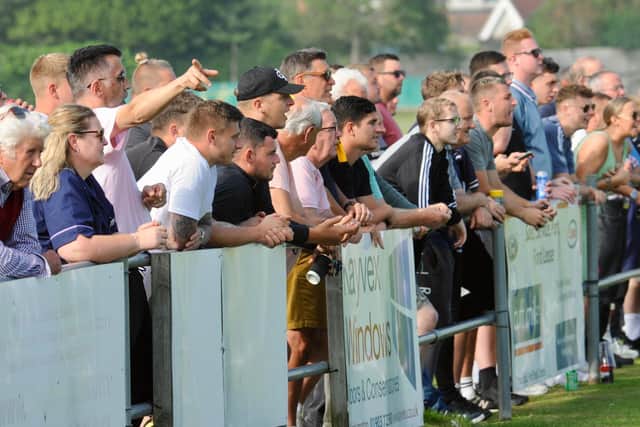 A crowd of more than 500 watched Littlehampton take on Whitehawk / Picture: Stephen Goodger