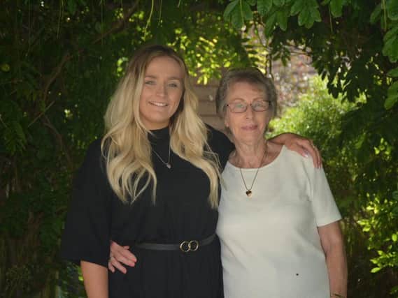 Ellis and her nan Brenda will abseil from the i360 to raise money for Martlets