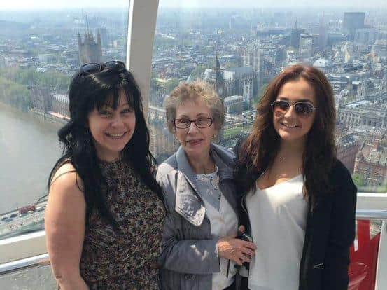 The daring duo will be raising money for the Hove-based Martlets Hospice which cared for Brenda’s daughter and Ellis’ mum, Karen, pictured left