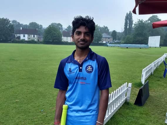 Sixteen-year-old Udith Molanguri starred with the bat for Horley CC in their Surrey Trust League Tier Two semi-final triump