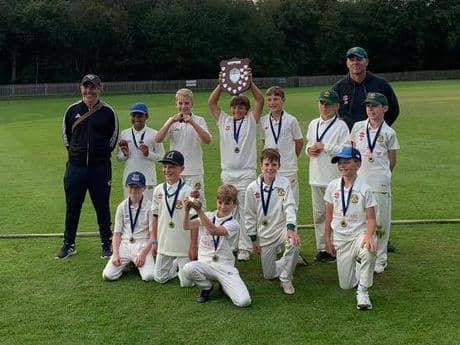 Haywards Heath CC were victorious in the Sussex Junior Cricket Festival Under-11s Shield
