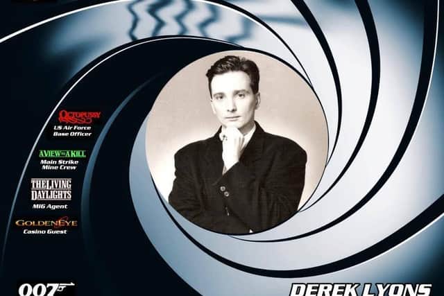 Actor and stuntman Derek Lyons will be at the James Bond weekend at Amberley Museum