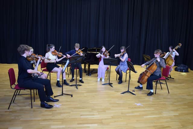 Collyer's talented musicians wowed student audience with concert.