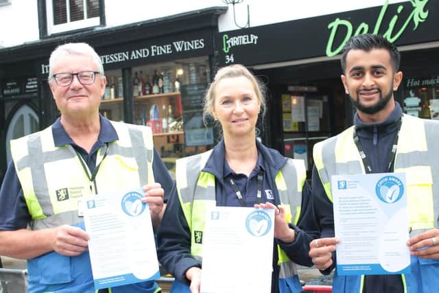 HDC's Covid Information Officers launch Covid Aware Scheme for local businesses
