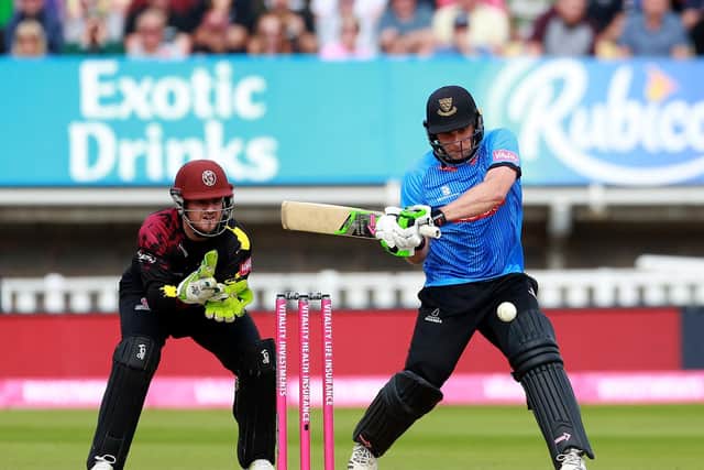 Luke Wright at the crease last time Sussex were at finals day, in 2018 - this time they want to go one better than being losing finalists / Picture: Getty