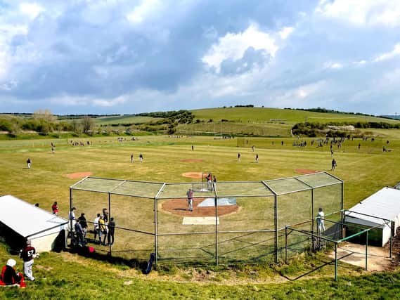 Field of dreams: The Baseball Diamond in Waterhall, Brighton will host London Mayhem and the Southern Belles
